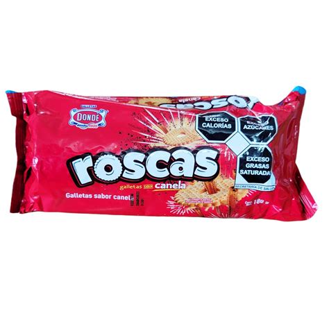 Galletas Donde Roscas Sabor Canela 180 G Dalse S A De C V