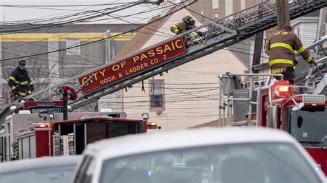 Passaic Nj Fire Leads To Ceiling Collapse On Van Buren Street