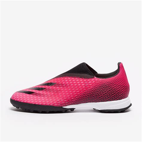 Adidas X Ghosted 3 Laceless Tf Shock Pink Core Black Screaming Orange