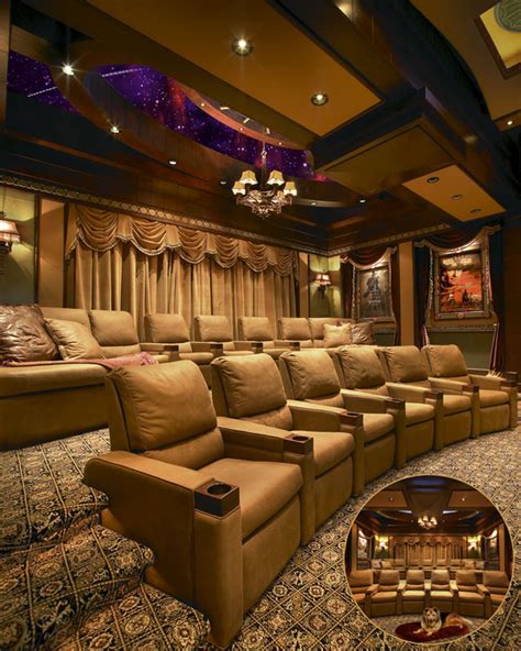 Custom Home Theater Installation Cowboy Chic