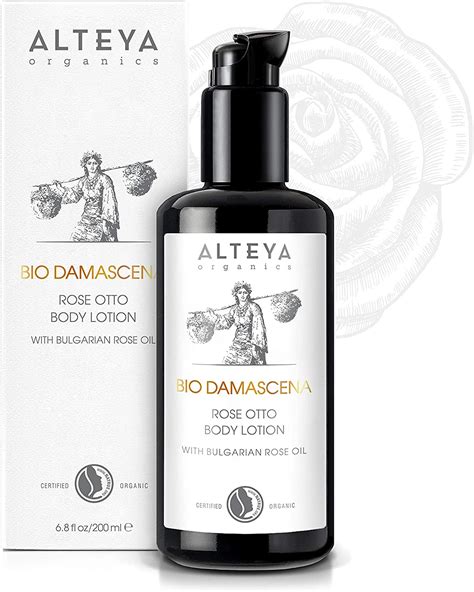 Alteya Organic Body Lotion 200ml Natrue Certified Organic Whole Body