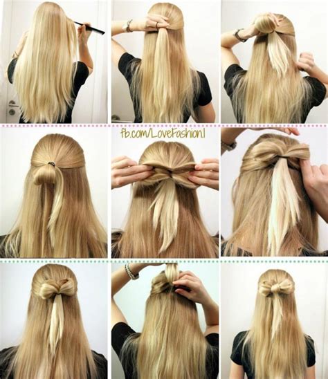 13 Hair Tutorials for Bow Hairstyles - Pretty Designs