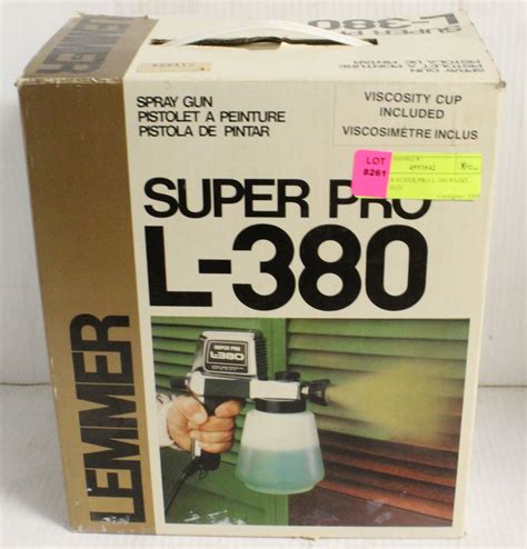 Lemmer Super Pro L 380 Paint Spray Gun