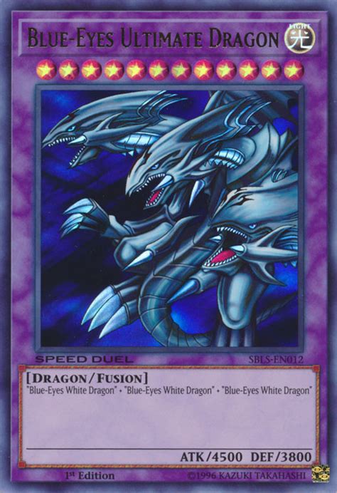 Blue Eyes Ultimate Dragon Yugipedia Yu Gi Oh Wiki