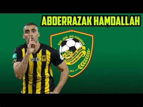 NAMA ABDERRAZAK HAMDALLAH IMPORT DARI MAGHRIBI DIKAITKAN BAKAL