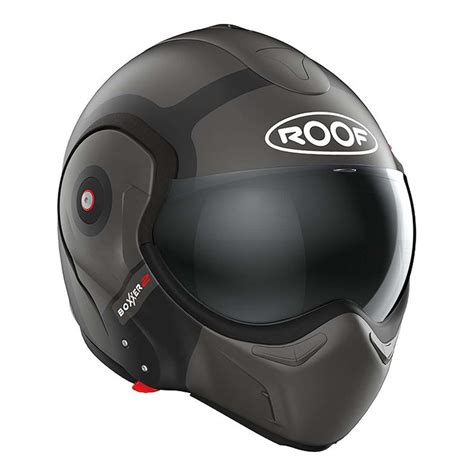 Casque Modulable Roof Ro Boxxer Bond Titane Noir Mat Casque