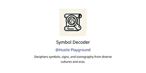 Symbol Decoder Gpts Features And Functions Examples And Prompts Gpt