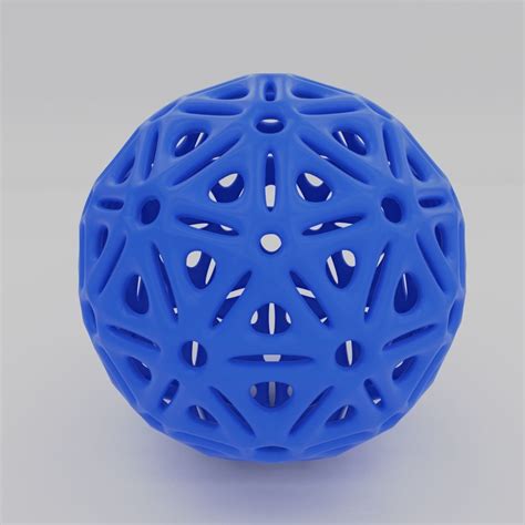 Ball With Holes 3d Model 3d Printable Cgtrader