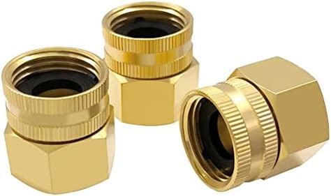 Amazon Hooshing Pcs Brass Garden Hose Adapter Connector Ght