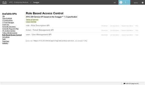 Cisco Application Policy Infrastructure Controller Enterprise Module