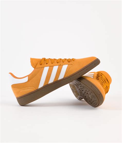 Adidas Busenitz Vintage Shoes Focus Orange Ftwr White Gum5 Flatspot