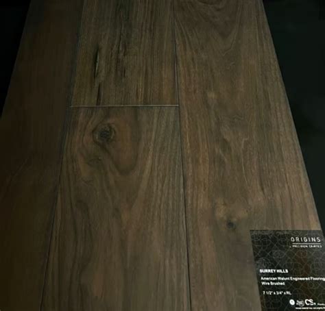 Origins American Walnut Engineered Hardwood Color Surrey Hills