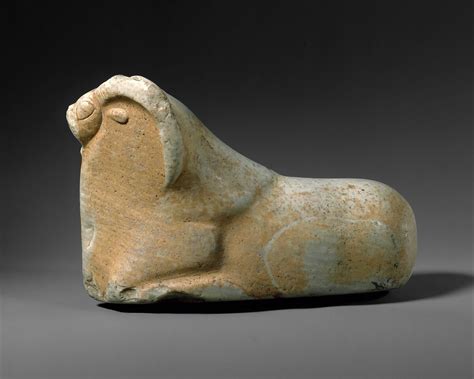 Reclining mouflon | Indus | Mature Harappan | The Metropolitan Museum ...