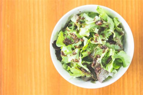 Free Photo | Green vegetables salad