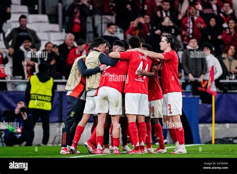 Lisbon Portugal February Vangelis Pavlidis Of Sl Benfica