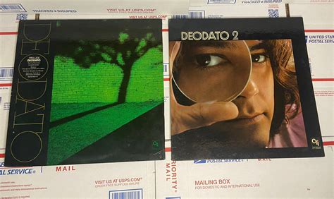 Deodato Prelude 1972 Vinyl Record LP CTI 6021 & Deodato 2 CTI 6029 ...