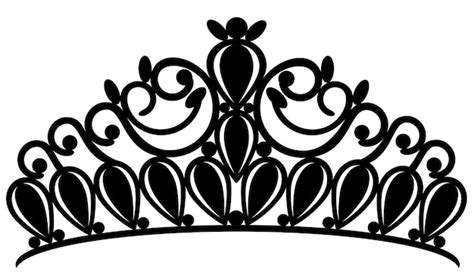 Premium Vector A Black Metal Crown With A White Background