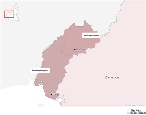 Cameroon-map.png | The New Humanitarian
