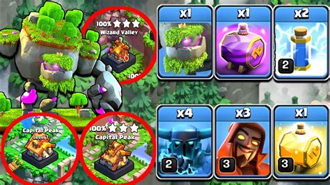 Best Clan Capital Hall 7 Attack Strategy 2022 Mountain Golem Clan