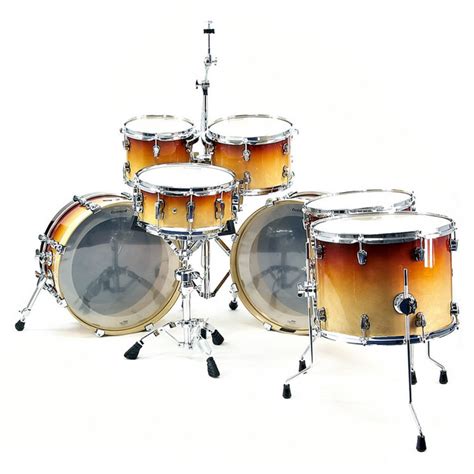 Ludwig Epic Modular Drum Kit In Tobacco Fade At