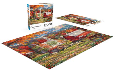 Buffalo Games 1000 Piece Chuck Pinson Country Blessings Interlocking