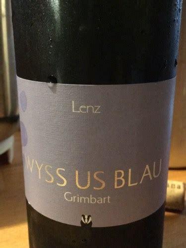 Weingut Lenz Wyss Us Blau Grimbart Vivino Us