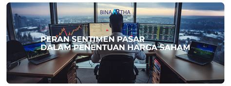 PERAN SENTIMEN PASAR DALAM PENENTUAN HARGA SAHAM STUDI KASUS DAN MODEL