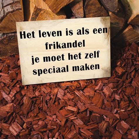 Spreukbord Het Leven Is Als Een Frikandel Hout Vintage Grappig