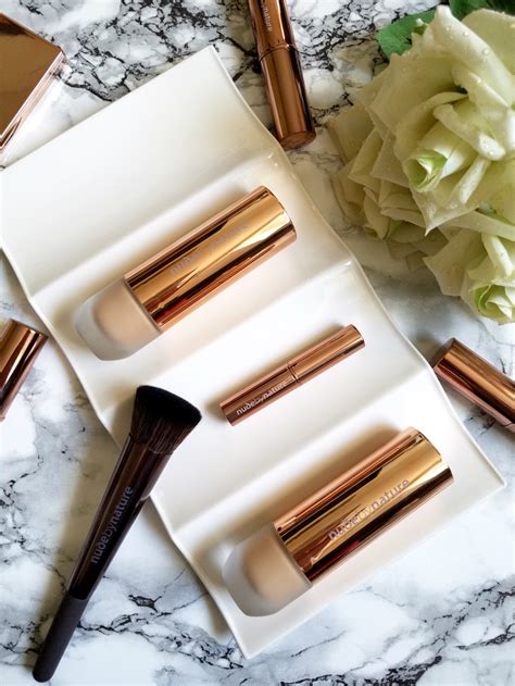 Nude By Nature Flawless Liquid Foundation Flawless Concealer Buffing Brush Madame Keke