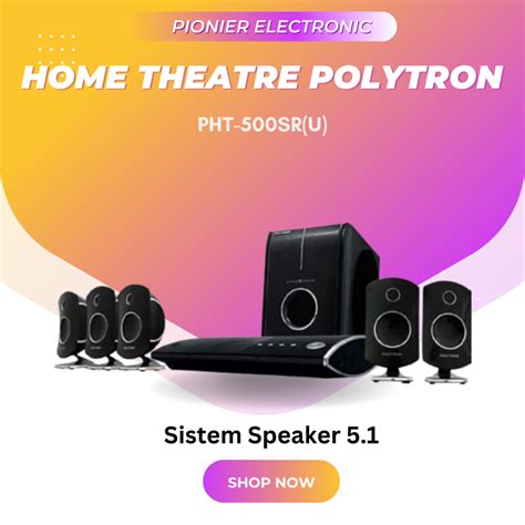 Jual Eks Display Home Theater Polytron Type Pht Sr U Shopee