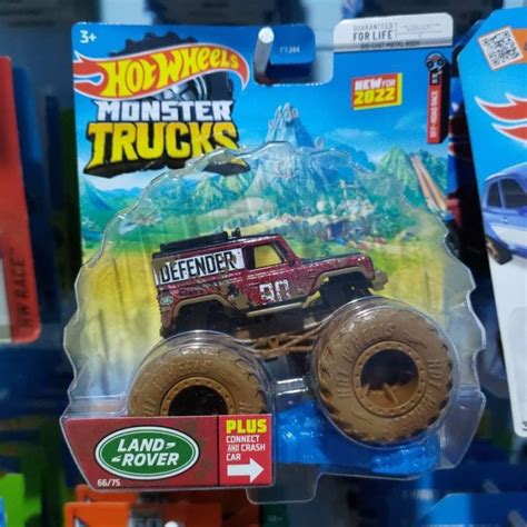 Jual Hotwheels Hot Wheels Monster Trucks Land Rover Defender 90 Mud Di Seller Kim Nona Shop