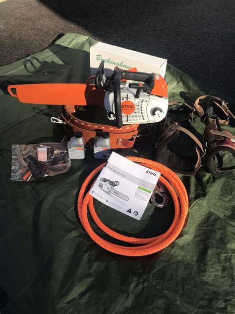 Stihl Ms 201t Professional Arborist Saw Wclimbing Kitall In Brand New