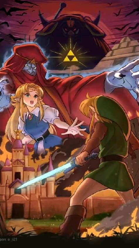 Aniversario De The Legend Of Zelda En Personajes De Anime