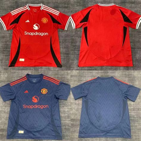 2425 Manchester United Home And Away Fans High Quality Football Shirt