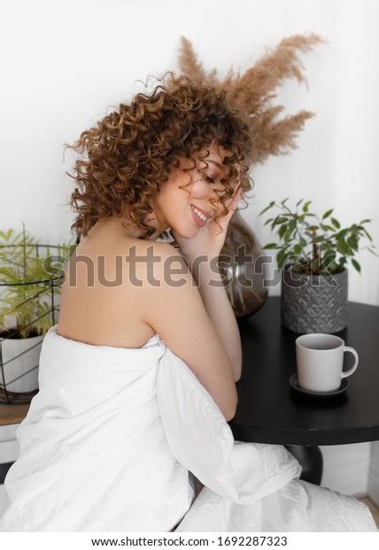 Attractive Tender Curly Haired Naked Girl Stock Photo 1692287323 Shutterstock