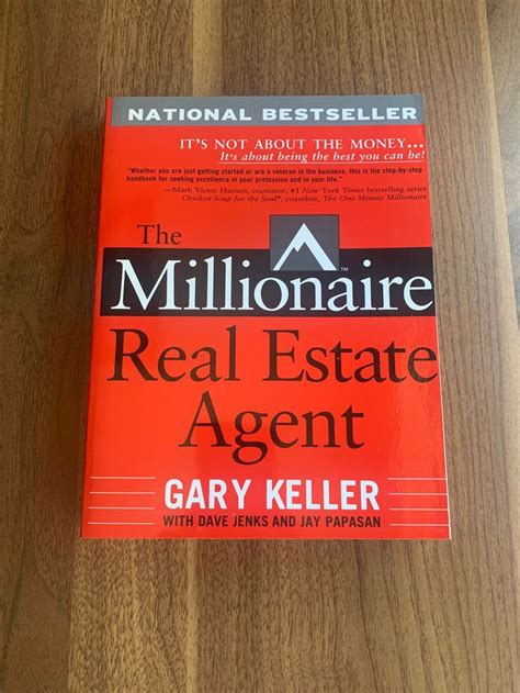 The Millionaire Real Estate Agent By Gary Keller Etsy Uk In