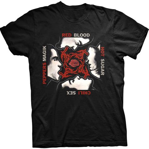 T Shirt Red Hot Chili Peppers Blood Sugar Sex Magic Officiel Fuzz Bayonne