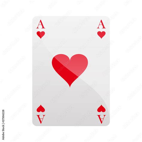 Carte Coeur Card Stock Vector | Adobe Stock