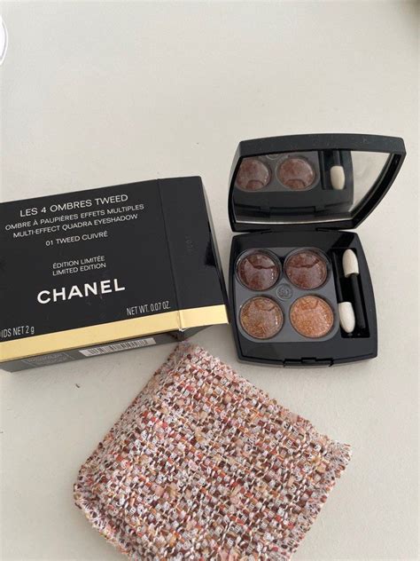 Chanel Tweed Eyeshadow Limited Edition Tweed Cuivre Beauty