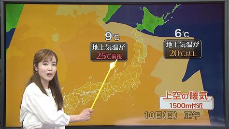 【天気】広範囲で晴れ 北海道や南西諸島では雨の降るところも（2022年4月8日掲載）｜日テレnews Nnn