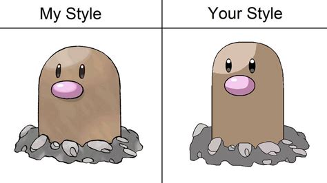 Diglett in my style by jacobstout on DeviantArt