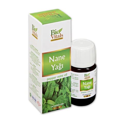 Bio Vitals Nane Yağı 20 ml DehaPazarlama