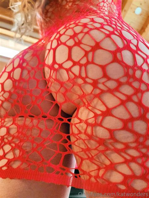 Kat Wonders Nude Red Fishnet Onlyfans Set Leaked Thotslife