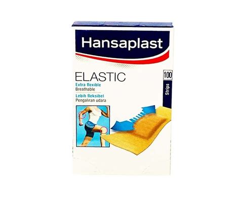 Hansaplast Elastic Extra Flexible Breathable 100 Strips