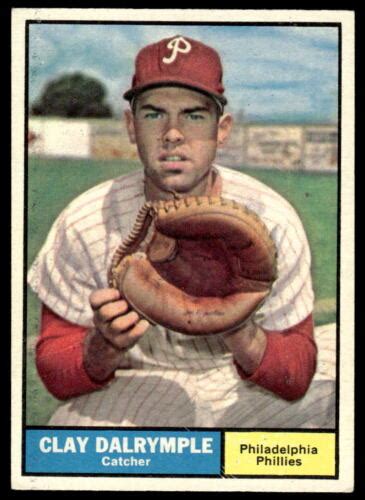 1961 TOPPS CLAY DALRYMPLE 299 VG EX BASEBALL PHILADELPHIA PHILLIES EBay