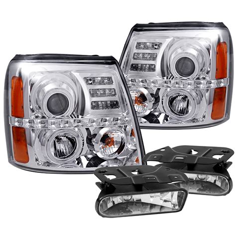 Spec D Tuning Led Projector Headlights Driving Fog Lamps Compatible