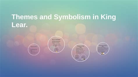 Themes And Symbolism In King Lear By Noah Silvano On Prezi Next