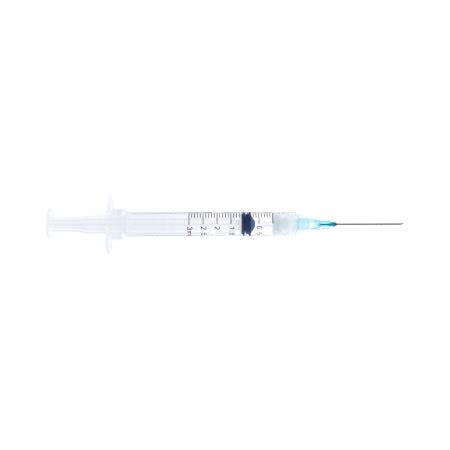 SYRINGE/NDL, SAFETY LL 3ML 20GX1" (100/BX 8BX/CS)– GW Solutions