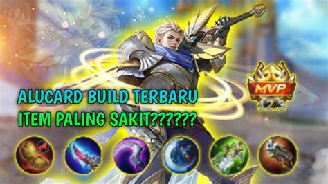 BUILD ALUCARD TERBARU ITEM PALING SAKIT MOBILE LEGEND BANG BANG YouTube