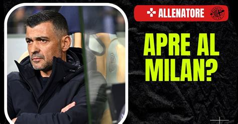 Allenatore Milan Conceicao Apre Parole Significative In Conferenza